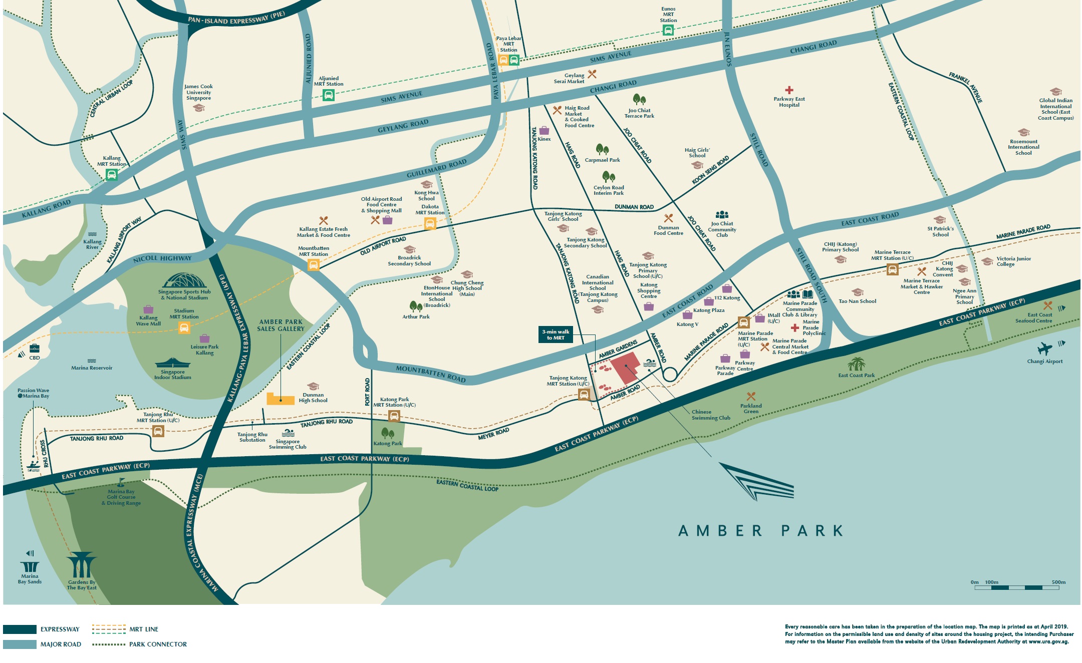 amber park - Location