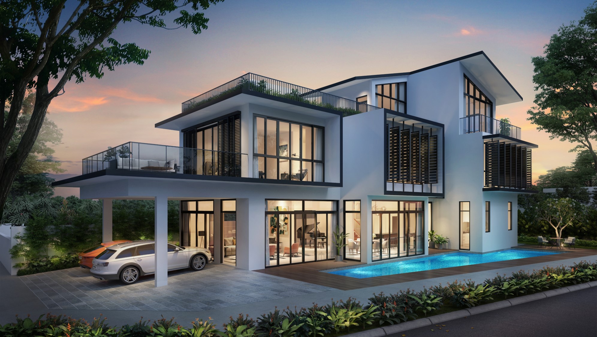 LUXUS HILLS - CONTEMPORARY COLLECTION - Residential Landed @ District 28